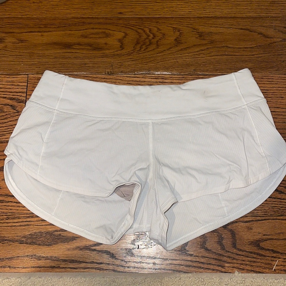Lululemon white speed ups size 6